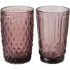 Boltze AURORA GLĀZE BORDO 600ML, STIKLS, 2 VEIDI