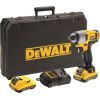 DeWalt DCF815D2-QW Kompakts impulsa skrūvgriezis XR Li-Ion 10,8V