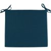 Chair pad SUMMER 38x43x2,5cm, dark blue