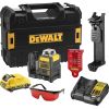 DeWalt DCE0811D1R-QW pašlīmeņojošs divu plakņu lāzers 360°  - sarkans