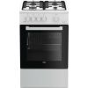 Beko FSG52020FW Gāzes plīts 50cm