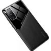 Mocco Lens Leather Back Case Кожанный чехол для Huawei P Smart 2021 Черный