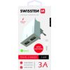 Swissten Premium Зарядное устройство USB 3А / 15W С проводом Lightning (MD818) 120 см Белое