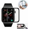 Fusion ceramic glass 9D aizsargstikls pilnam ekrānam Apple Watch 1 / 2 / 3 42mm melns