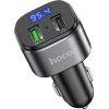 Hoco E37 FM Bluetooth Transmitter Auto Radio / MP3 / 2xUSB QC3.0 / 18W / Melns