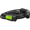 Green Cell EV10 electric vehicle charging cable Black Type 2 1 7 m