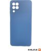 Evelatus  Samsung galaxy A22 4G Silicone case wih bottom Navy Blue