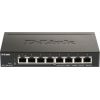 D-Link DGS-1100-08PV2 network switch Managed L2/L3 Gigabit Ethernet (10/100/1000) Power over Ethernet (PoE) Black