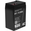 Green Cell AGM15 UPS battery Sealed Lead Acid (VRLA) 6 V 4 Ah