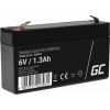 Green Cell AGM13 UPS battery Sealed Lead Acid (VRLA) 6 V 1.3 Ah