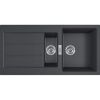 Franke S2D 651-100 3 1/2" 500 Tectonite izlietne ar vent. Carbon
