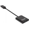 CLUB 3D Multi Stream Transport Hub DisplayPort 1.2 Dual Monitor Usb HUB