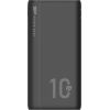 SILICON POWER QP15 Powerbank External battery 10000 mAh 2x USB QC 3.0 1x USB-C PD (SP10KMAPBKQP150K) Black