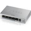 Zyxel GS1005HP Unmanaged Gigabit Ethernet (10/100/1000) Silver Power over Ethernet (PoE)