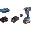 Bosch GWS 18V-10 PC, 2x5.0Ah, 1880CV Leņķa Slīpmašīna