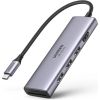 UGREEN CM511 5-in-1 Adapter USB-C Hub to 3x USB3.0 + HDMI + TF / SD (Gray)