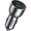 UGREEN QC 3.0 car charger, 2xUSB, 36W (gray)