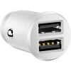 Baseus Grain Car Charger 2x USB 5V 3.1A (white)