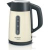 Bosch TWK4P437 electric kettle 1.7 L 2400 W Beige, Black
