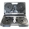 Cast iron weight dumbbells set with case TOORX 1.5-20 kg