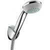 Hansgrohe Crometta 85 Mono/Porter'C komplekts: dušas klausule ar turētāju un dušas pievadu 1.60m, hroms