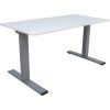 Письменный стол ERGO OPTIMAL с 2-мя моторами 160x80см, серо-белый