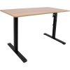 Письменный стол ERGO OPTIMAL с 1 мотором 140x70cm, гикори