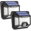 External Blitzwolf LED solar lamp BW-OLT3 with dusk and motion sensor, 1200mAh (2 pcs)