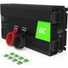 Green Cell Invertors 12V uz 230V | Tīra Sinusoīda | Jauda 1500W