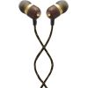 Marley Smile Jamaica Earbuds, In-Ear, Wired, Microphone, Brass