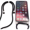 Evelatus Samsung A10s Case with rope Black Transparent