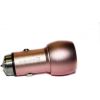 Evelatus Universal Car Charger ECC01 PINK 2USB port 3.1A with stainless steel escape tool Pink