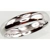 Серебряное обручальное кольцо #2100709(PRh-Gr), Серебро	925°, родий (покрытие), Размер: 20.5, 3.4 гр.