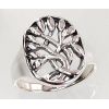 Серебряное кольцо #2100721(POX-BK), Серебро	925°, оксид (покрытие), Размер: 16.5, 5.3 гр.