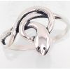 Серебряное кольцо #2101399(POX-BK), Серебро	925°, оксид (покрытие), Размер: 17, 1.7 гр.