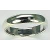 Серебряное обручальное кольцо #2100053 (Толщина кольца 6mm), Серебро	925°, Размер: 16, 3.9 гр.