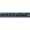 Netgear Switch GS108GE Unmanaged, Desktop, 1 Gbps (RJ-45) ports quantity 8, Power supply type External