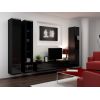 Cama Meble Cama Living room cabinet set VIGO 2 black/black gloss
