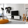 Cama Meble Cama living room furniture set ROCO 8 (2xRO3 + 4xRO6) black/black/white