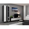 Cama Meble Cama Living room cabinet set VIGO 3 black/white gloss
