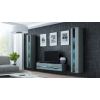 Cama Meble Cama Living room cabinet set VIGO NEW 12 grey/grey gloss