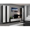 Cama Meble Cama Living room cabinet set VIGO 1 black/white gloss