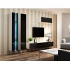 Cama Meble Cama Living room cabinet set VIGO NEW 1 white/black gloss