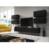 Cama Meble Cama living room furniture set ROCO 2 (2xRO1 + 4xRO3) black/black/black