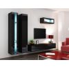 Cama Meble Cama Living room cabinet set VIGO NEW 2 black/black gloss