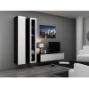Cama Meble Cama Living room cabinet set VIGO 10 black/white gloss