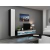 Cama Meble Cama Living room cabinet set VIGO NEW 9 black/white gloss