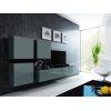 Cama Meble Cama Living room cabinet set VIGO 23 grey/grey gloss