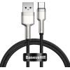 Cable USB2.0 A plug - USB C plug 1.0m black 66W Cafule BASEUS