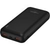 LiPo Powerbank 2xUSB + USB C 20000mAh 20W QC3.0 PD black with microUSB cable ANSMANN